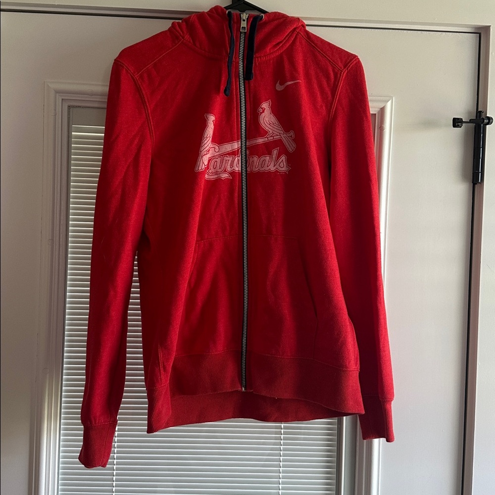 Nike Women's Red Zip-Up Jacket